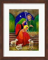 Framed Away in a Manger