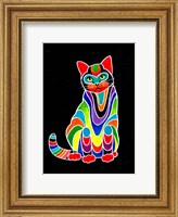 Framed Carnival Cats 3