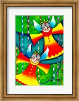 Framed Christmas Angels