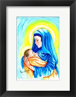 Framed Mary and Child