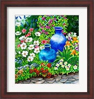Framed Pots and Pansies