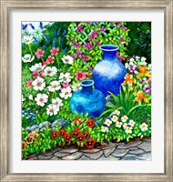 Framed Pots and Pansies