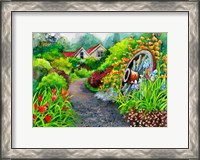 Framed Rustic Gardens