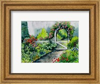 Framed Summer Garden Gate