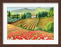 Framed Tuscany Terrain