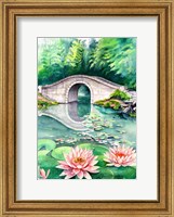 Framed Waterlily Garden