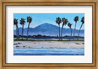 Framed Palm Tree Oasis