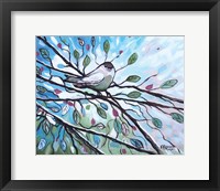 Framed Glimmering Songbird
