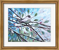 Framed Glimmering Songbird