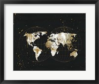 Framed World Map