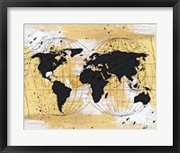 Framed World Map II