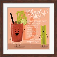 Framed Bloody Mary