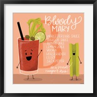 Framed Bloody Mary