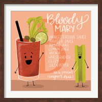 Framed Bloody Mary