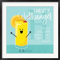 Framed Harvey Wallbanger