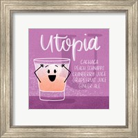 Framed 'Utopia' border=