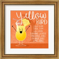 Framed Yellow Bird
