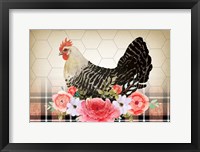 Farmhouse Floral Framed Print