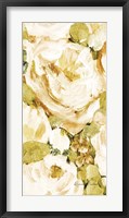 Framed Golden Glitter Roses No. 1