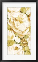 Framed Golden Glitter Roses No. 1