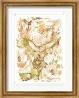 Framed Golden Glitter Roses No. 2