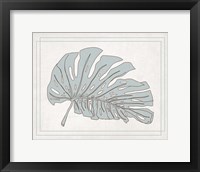 Framed Tropical Monstera II