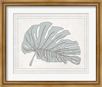 Framed Tropical Monstera II