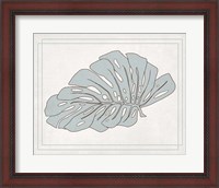 Framed 'Tropical Monstera I' border=