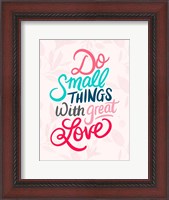 Framed Small Things