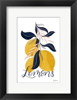 Framed Lemons I