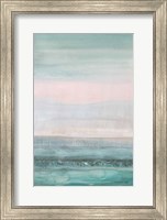 Framed Pastel Seascape
