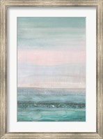 Framed Pastel Seascape