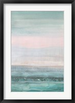 Framed Pastel Seascape