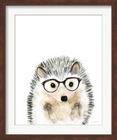 Framed Hedgehog in Glasses