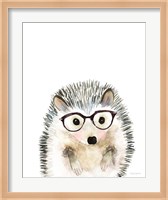 Framed Hedgehog in Glasses
