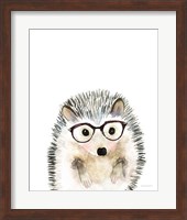 Framed Hedgehog in Glasses