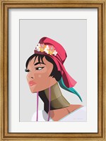 Framed Padaung Woman