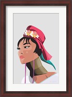 Framed Padaung Woman
