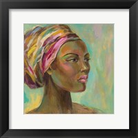 Framed African Woman I