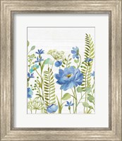 Framed Botanical Blue VIII
