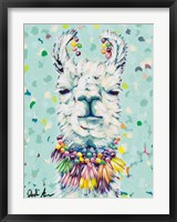 Framed Drama Llama I