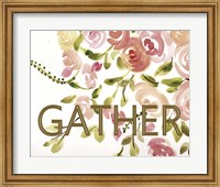 Framed Farmhouse Florals-Gather