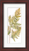 Framed Fall Botanical Panel III