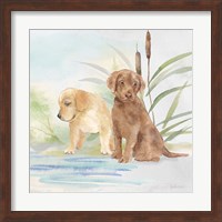 Framed Woodland Dogs II