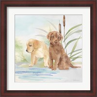 Framed Woodland Dogs II