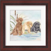 Framed Woodland Dogs III