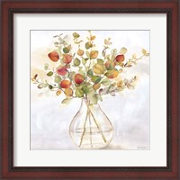 Framed Eucalyptus Vase Spice II