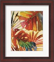 Framed 'Tropic Botanicals I' border=