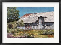Framed Portrait of a Barn landscape