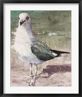 Framed Beach Bird III